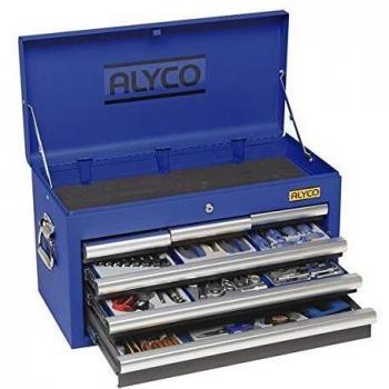 Alyco 192722 - Arcon metalico 6 cajones 660 x 307 x 380 mm con 139 herramientas