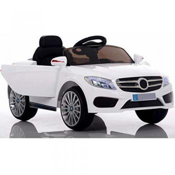 ATAA CARS SL Roaster batería 12v Coche eléctrico niños con Mando - Blanco