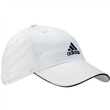 adidas ClimaLite Cap - Gorra unisex, color blanco / negro / azul, talla OSFW
