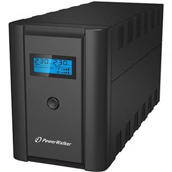 BlueWalker UPS PowerWalker VI 1200 LCD/IEC, negro