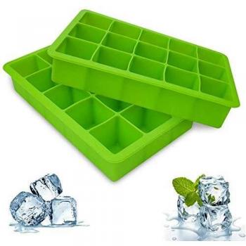 bedee Cubitera Hielo,2pcs Moldes para Cubitos de Hielo,Molde Silicona Sin BPA, para Congelarse Alimentos para Bebés, Cola,Cócteles Cola Whisky