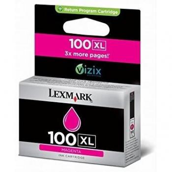 Cartucho de Tinta Magenta Lexmark 100XL Alta Capacidad - Programa de Devolución