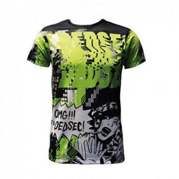 Camiseta Verde/Ácido Watch Dogs 2: Dedsec T-S Talla S