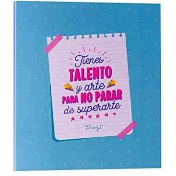 Mr. Wonderful Carpeta archivadora - Tienes talento y arte