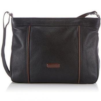 BodenschatzRoyal Nappa - Bolsa de Hombro Mujer
, color Negro, talla 33x24x9 cm