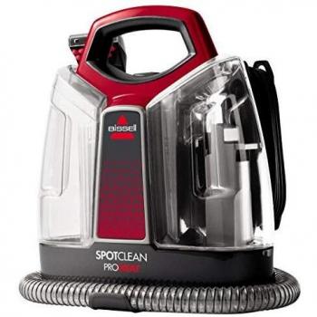 BISSELL SpotClean ProHeat | Limpiador de Manchas Multisuperficie para Alfombras, Moquetas, Tapicería, Escaleras y Coche | Incluye fórmula y accesorios | 330 W, 74 dB | BISSELL 36988
