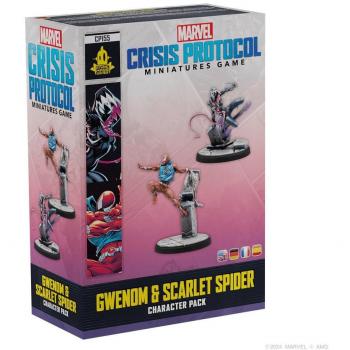 Marvel Crisis Protocol Gwenom & Scarlet Spider - Edad recomendada 14 años