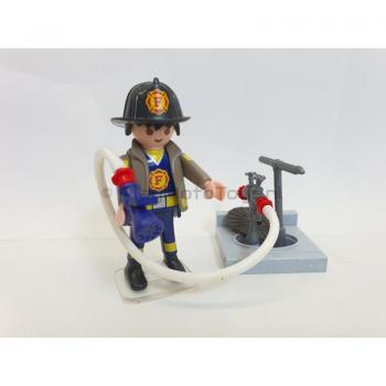 Bombero con manguera Playmobil 4795