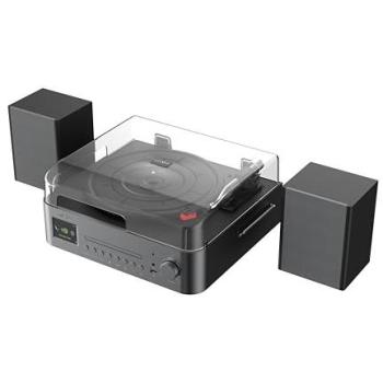 Sistema HiFi Retro Reflexion HIF2084INT con Internet, DAB+/FM, Reproductor de CD/MP3, Bluetooth y Tocadiscos
