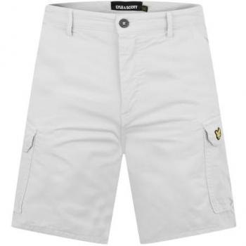 Lyle & Scott Wembley Cold Grey Cargo Shorts for Men