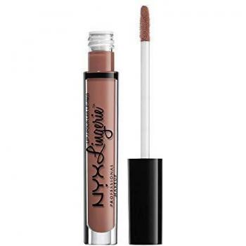 NYX Professional Makeup Pintalabios Lip Lingerie Liquid Lipstick, Acabado cremoso y mate, Larga duración, Fórmula vegana, Tono: Cashmere Silk