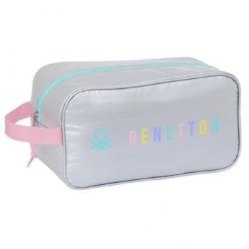 Zapatillero Mediano Benetton Silver 29x15x14cm