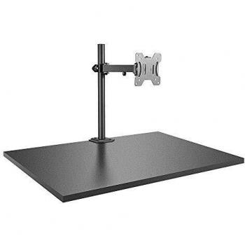 LINDY 40657 Single Display Bracket with Pole & Desk Clamp