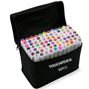 Touch Five - Marker Brush Lote de 80 rotuladores alcohol