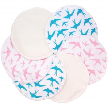 Almohadillas protectoras para poner bajo el sujetador de Ana Wiz, lavables, naturales, hechas de bambú mixto Talla:Pack of 6