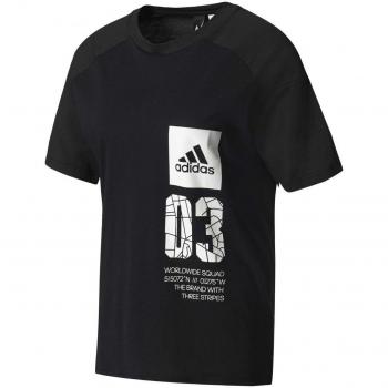 adidas Id Lnd Camiseta, Mujer, Negro