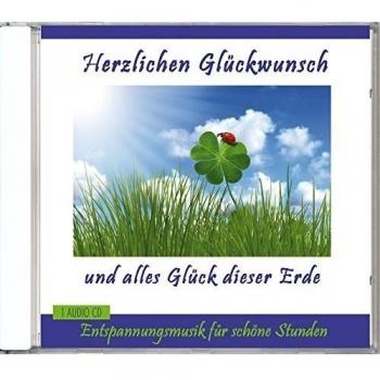 Herzlichen Glückwunsch und alles Glück dieser Erde - Geburtstagsgeschenk - Geschenk klein für Frauen und Männer
