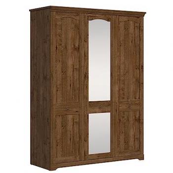 Armario 3 puertas estratificado beige oscuro Noé