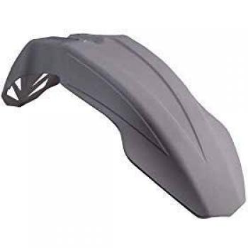 Racetech Supermotard - Guardabarros delantero universal, color blanco