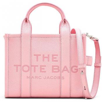 Marc Jacobs Pink Leather Small Tote Bag for Women - One Size