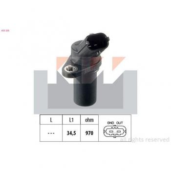 Sensor de Cigüeñal KW 453 235 - Impulsgeber para OPEL, VOLVO, SUZUKI - OE Equivalente