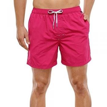 Schiesser Swimshorts-Bañador Hombre    rojo