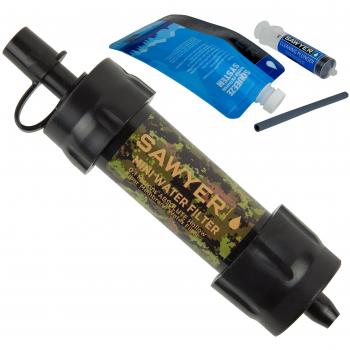 Sawyer Products SP107 Mini Single Water Filtration System - Camouflage