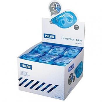 MILAN Caja expositora 36 cintas correctoras 5 mm x 8 m
