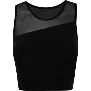 Top de mujer Karla Born Living Yoga - Sports Top de alto soporte en color negro, talla S