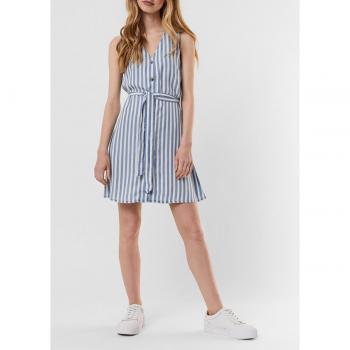 Vestido corto de tirantas en tencel liso Vero Moda