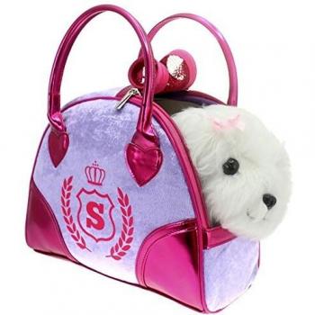 Color Baby- Perrito Sparke Girlz en Bolso, 23 x 21 cm