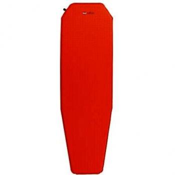 Wilsa Outdoor Auto Light Mattress - Orange 180x50x2.5 cm Unisex