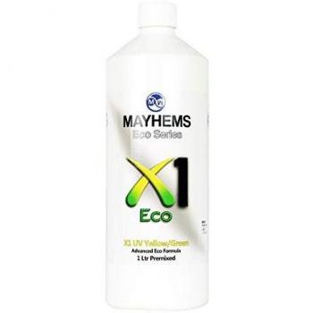 Mayhems X1 ECO 1L UV Yellow/Green Premixed Fluid