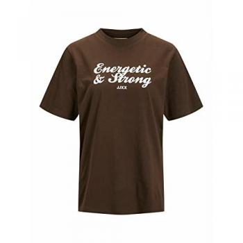 JJXX Women's Relaxed Vintage T-Shirt, Demitasse