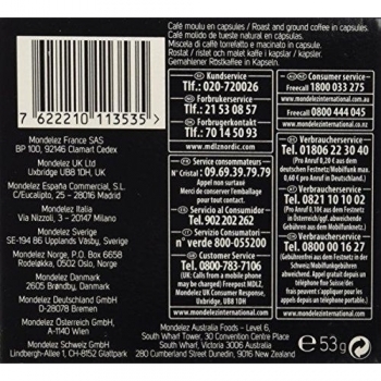 Cápsulas de Café Nespresso Carte Noire N°9 Espresso Intense - Paquete de 10 Unidades