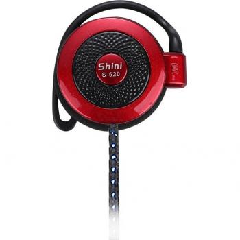 Auriculares Shini S520 con gancho para la oreja y micrófono, compatibles con iPhone, Samsung, Xiaomi y todos los teléfonos móviles
