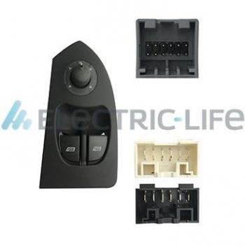 Interruptor de elevalunas ELECTRIC LIFE ZRFTP76003 con vidrio para puerta