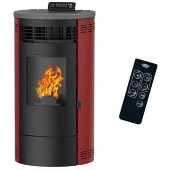 Estufa de Pellets Air Flavia 9,5 kW Burdeos Sannover