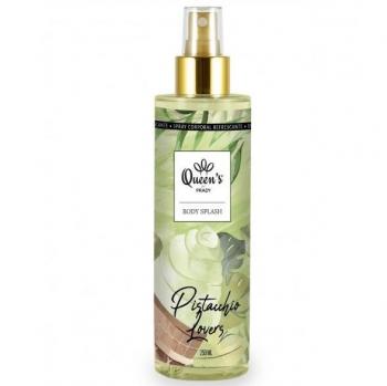 Loción Corporal en Spray Refrescante Pistacchio Lovers - Queen's Prady - 250ml - Ideal para Uso Diario - Disponible en Varias Fragancias - Vendido por Lowy Cosmetics