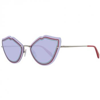 Emilio Pucci Women's Cat Eye Sunglasses EP0134 6416Y - Purple Gray One Size