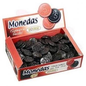 Roypas Monedas de Regaliz 200 Unds - Deliciosos Caramelos de Goma en Forma de Monedas