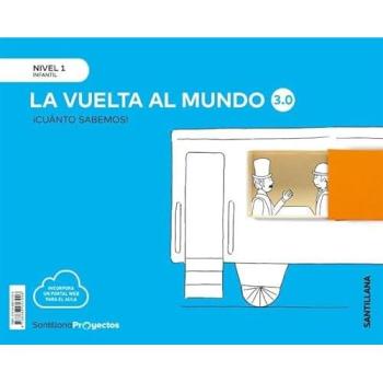 CUANTO SABEMOS NIVEL 1 LA VUELTA AL MUNDO 3.0 - 9788468057996