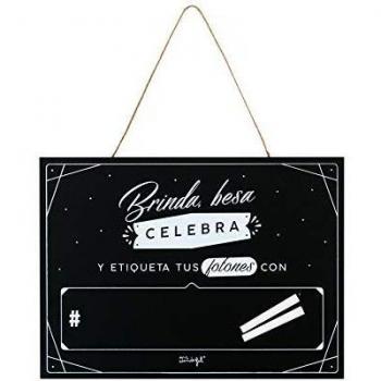 Mr. Wonderful Pizarra para Bodas increíbles, Multicolor, Talla única