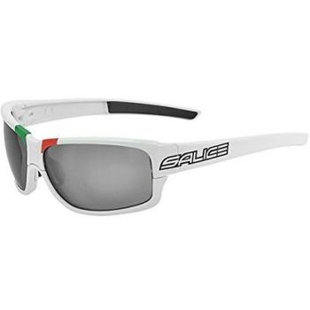 Salice 017ITACRX - Gafas de ciclismo, color blanco, talla única