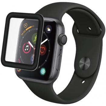 muvit protector pantalla compatible con Apple Watch serie 4 40mm vidrio templado curvo