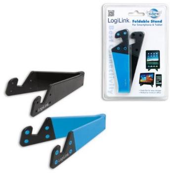 LogiLink AA0039B - Soporte plegable universal para smartphone y tablet