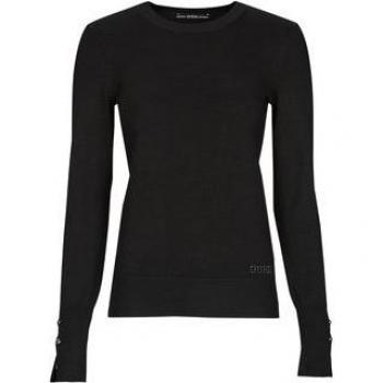 Guess Elinor Black Regular Fit Women's Pullover Knitwear Size XL