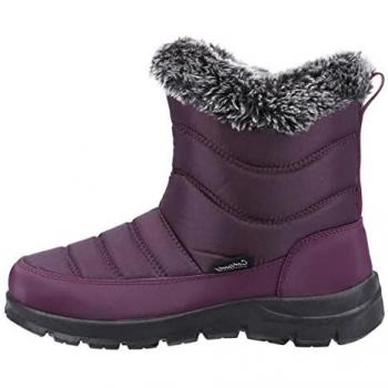 Cotswold Longleat Women's Purple Wellington Boots - Size UK 4