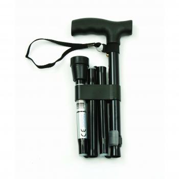 Drive Medical WS0015SRT - Bastón plegable con correa de sujeción