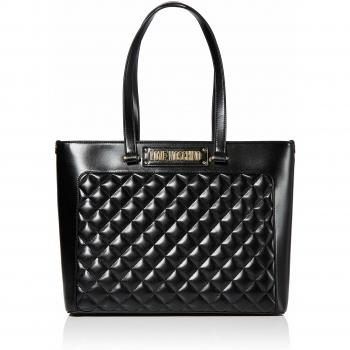 Love Moschino Jc4003pp18la0000, Bolso tipo tote Unisex Adulto, Negro
